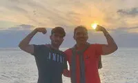 عابدزاده پدر و پسر در جزیره زیبا