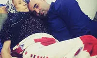 «ننه» رفت؛ علی مشهدی عزادار شد