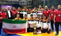 تیم کشتی نوجوانان ایران قهرمان آسیا شد