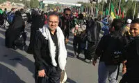 وزیر احمدی نژاد هم به کربلا رفت
