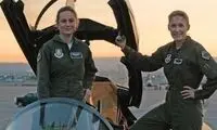 انتشار تصاویر کاپیتان مارول در حال آموزش نظامی