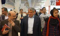 حضور محسن هاشمی در نمایشگاه کتاب