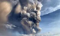 تصاویر دلهره‌آور از آتشفشان تال که به تازگی فوران کرده
