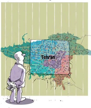 کارتون: افزایش جمعیت تهران!