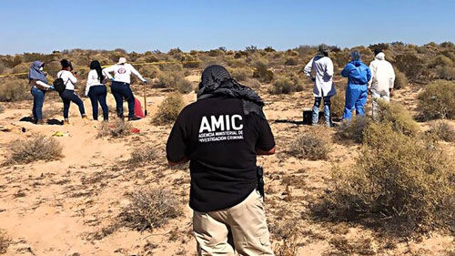 کشف ۴۲ جسد در یک گور دسته‌جمعی در مکزیک