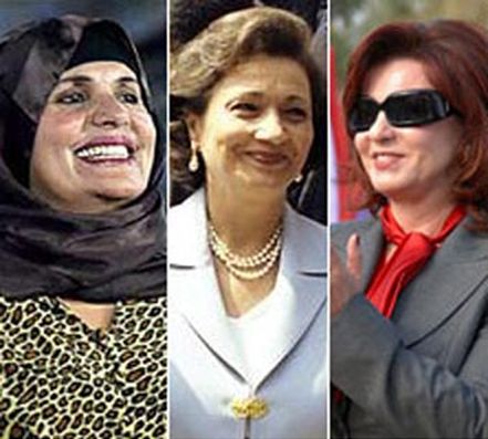 ثروت زنان ديكتاتورهاي عرب