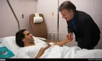 عیادت رئیس جمهور از فالکائو +عکس