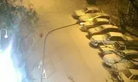 عکس: تگرگ روی تهران را سفید کرد