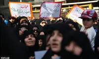 عکس: تجمع اعتراضی علیه بدحجابی در تهران