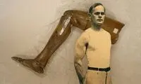 قهرمانی یک ژیمناست با پای چوبی در المپیک!