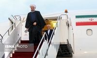 بازگشت روحانی از سفر به ارمنستان
