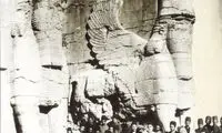 درباریان قاجار در تخت جمشید