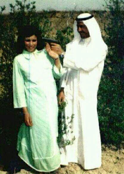عکس: شوخی وحشتناک صدام با همسرش