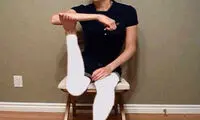 دختری‌ که پایش 180 درجه می‌چرخد! +عکس