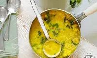 سوپ گل کلم و زردچوبه؛ سوپ آرام بخش