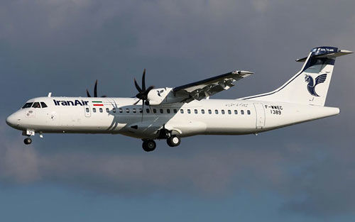 دو فروند هواپیمای ATR72، در آشيانه هما