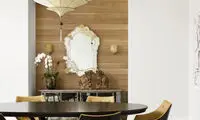 دکوراسیون مدرن با دیوار های چوبی