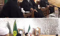 دیدار خانواده شهید حججی با رئیسی