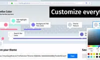 قابلیت سفارشی سازی رنگ‌ها در مرورگر فایرفاکس