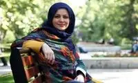 زنی که لیگ فوتبال ایران را گزارش کرد +عکس