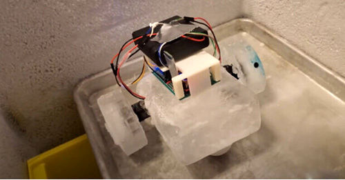 ربات یخی به فضا ارسال می‌شود