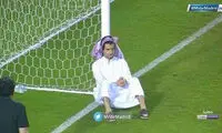 اشک مدیر النصر پس از شکست مقابل پرسپولیس