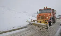 برف پاییزی جاده‌های کوهستانی تهران
