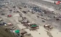 سیلاب مردم سیستان و بلوچستان را گرفتار کرد
