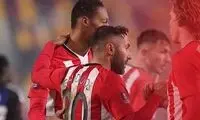 برنتفورد با درخشش قدوس صعود کرد