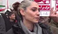 زینب خانم چهره یک راهپیمایی ۲۲ بهمن امسال بود