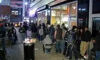 درگیری و آشوب در یک حراجی كفش !