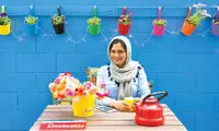 گشتی در خانه ی رنگی صبا صفری