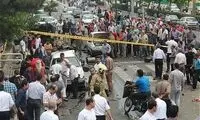 عکس: برخورد هولناک جرثقیل با خودروها