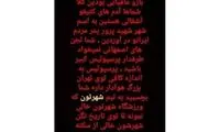 واکنش میناوند به استوری جعلی منتسب به او