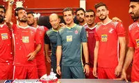 جشن تولد والنسیا در تمرین پرسپولیس