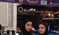 خواهران ملی‌پوش بیلیارد ایران +عکس