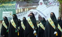 تصویری متفاوت از مراسم صبحگاه نیروی انتظامی