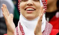 زن اردنی، همزاد عادل فردوسی پور!/عکس