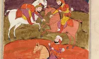 نسخه خطی کم نظیر از شاهنامه +عکس