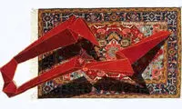 دستکاری عجیب و غریب فرش ایرانی +عکس