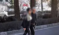عکس منتشر شده از یک زن و شوهر ایرانی در خیابان جنجالی شد