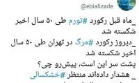 توصیف تلخ یک فعال رسانه‌ای از آمار‌های بی‌سابقه
