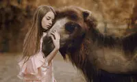عکس‌های خیره‌کننده دختر روس با حیوانات