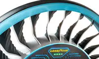 تایرهای جدید Goodyear نیازی به جاده ندارند!