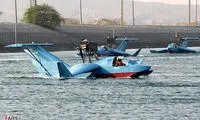 رونمایی ایران از اولین قایق پرنده بدون سرنشین