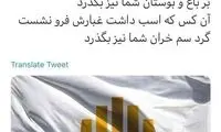 توئیت جلیل محبی علیه وزارت امور خارجه