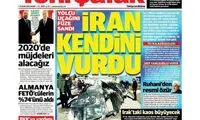 تیتر یک روزنامه ترکیه؛ خودزنی ایران