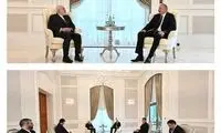 ظریف با الهام علی‌اف دیدار کرد