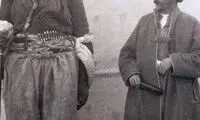 عکسی از یک بادیگارد در دوره قاجار