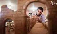هنرنمایی پناهندگان سوری به یاد «پالمیرا»